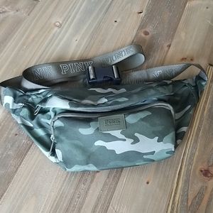 Love pink fanny pack